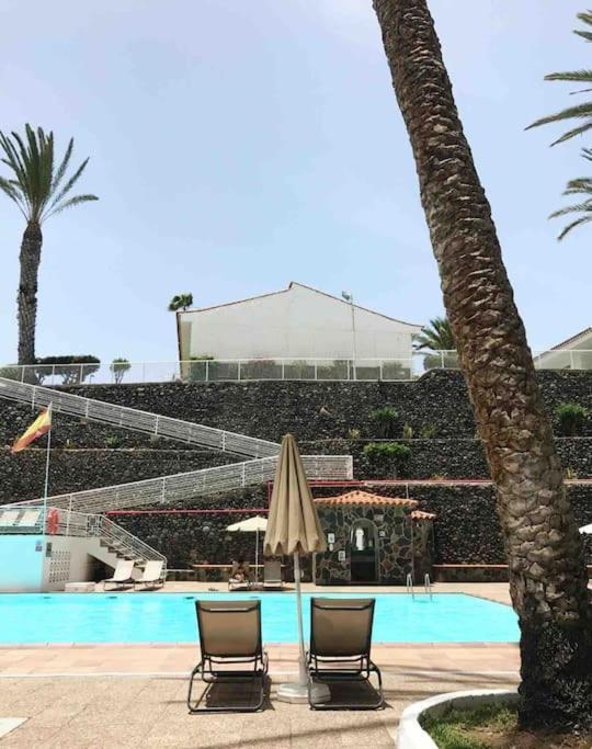 Bungalow - Piscina Climatizada - Playa Del Ingles Maspalomas  Bagian luar foto