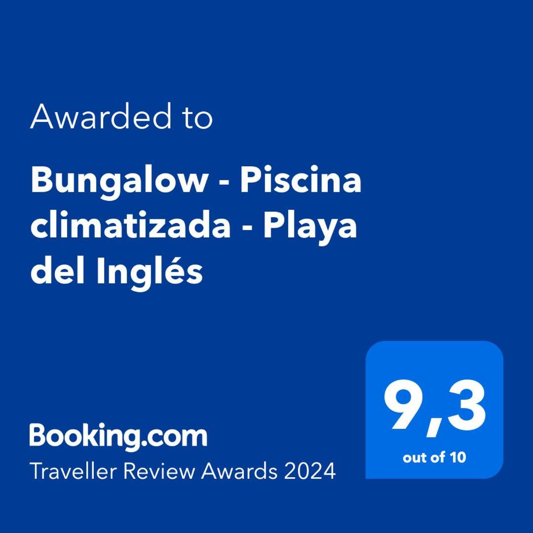 Bungalow - Piscina Climatizada - Playa Del Ingles Maspalomas  Bagian luar foto